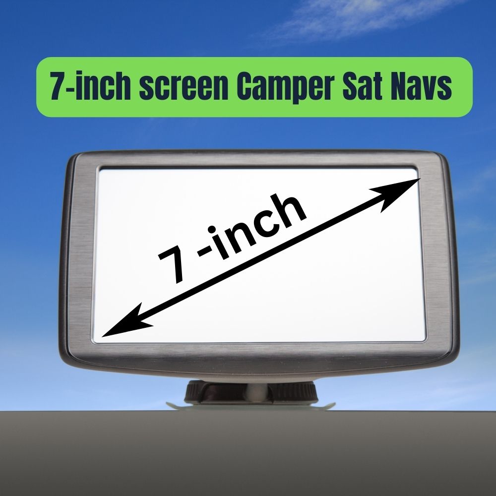 7-inch Motorhome/Caravan Sat Navs with Live Traffic
