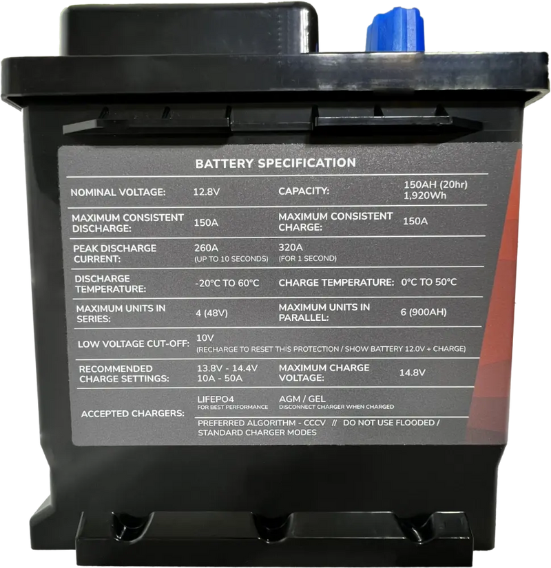 TITAN 150Ah DIN (Type 019) – 12V High-Density Sprinter & Motorhome Upgrade - C & M Navigation Systems 