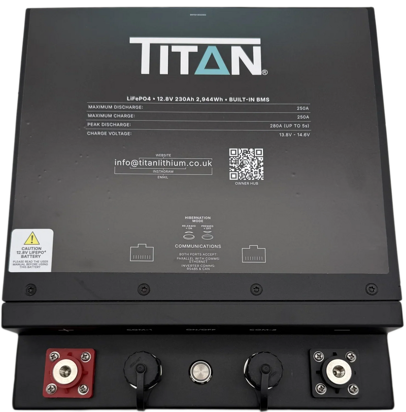 TITAN 12V 230Ah Underseat Lithium Leisure Battery