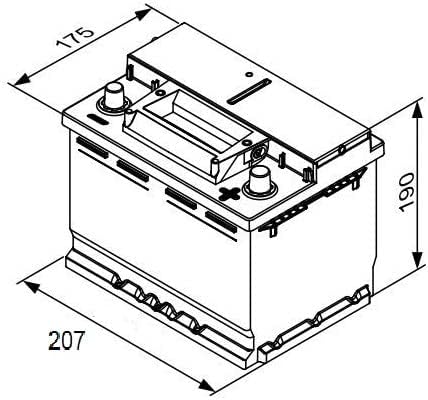 12V 50AH LEISURE BATTERY DEEP CYCLE FOR CARAVAN CAMPERVAN MOTORHOME - C & M Navigation Systems 