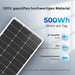 Renogy 100W Solar Panel 12 Volt High-Efficiency Monocrystalline Module PV Power for Motorhome, Boat, Caravan, Campervan and Off-Grid Applications - C & M Navigation Systems 