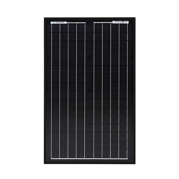 Renogy 100W Solar Panel 12 Volt High-Efficiency Monocrystalline Module PV Power for Motorhome, Boat, Caravan, Campervan and Off-Grid Applications - C & M Navigation Systems 