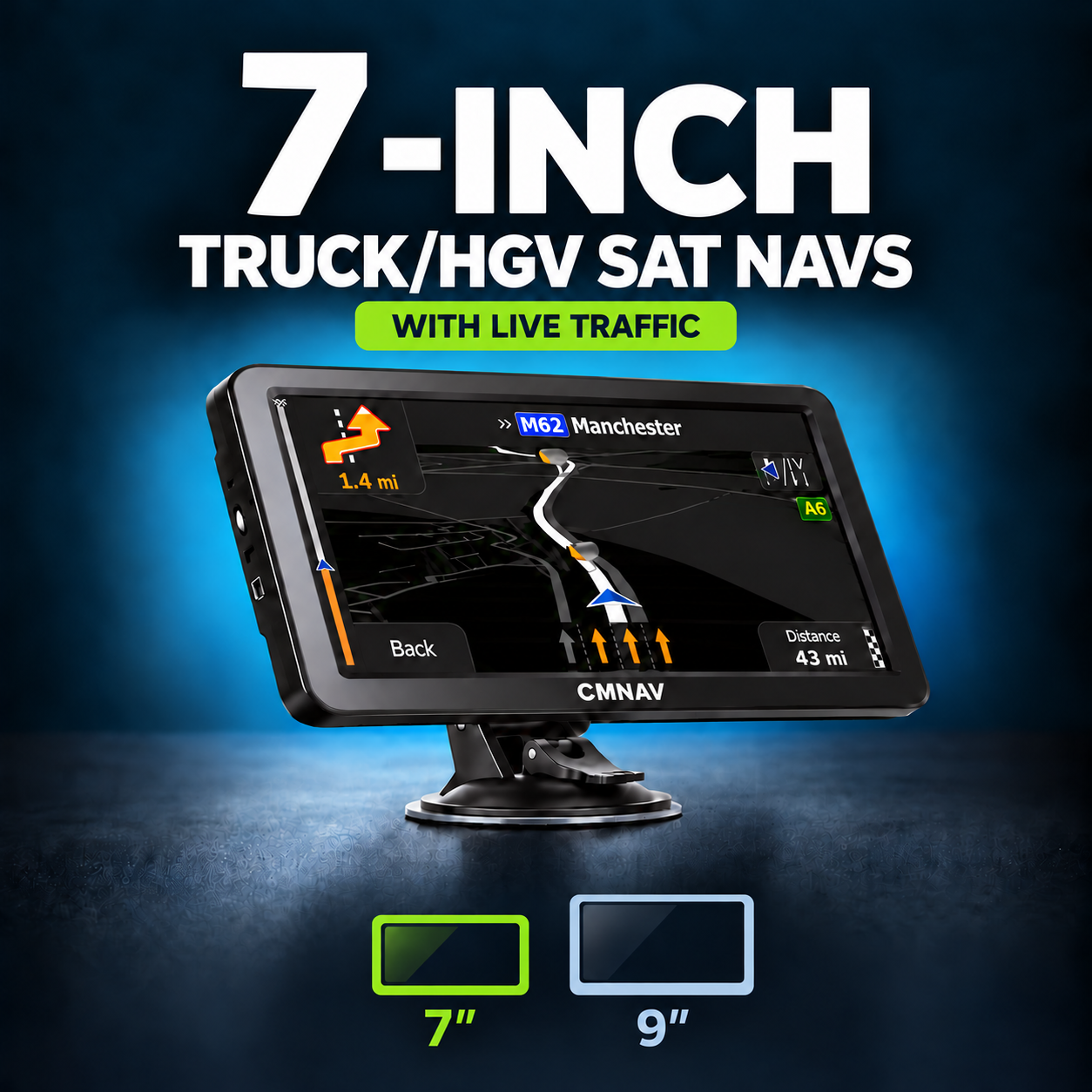 Truck Live Traffic Sat Navs