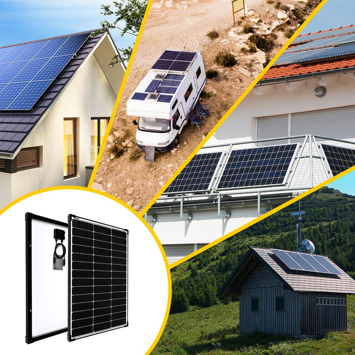 Offgridtec 50 Watt Solar Panel/Solar Panel/Solar Panel 12 V 3/001260 - C & M Navigation Systems 