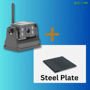 Wireless Magnetic Base Reversing Camera - Rechargeable, Waterproof - C & M Navigation Systems 