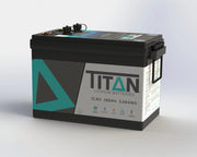 TITAN 280Ah 12V Lithium Leisure Battery – Maximum 12V Capacity for Motorhome, Marine & Off-Grid - C & M Navigation Systems 