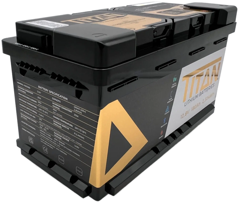 TITAN 180Ah DIN (Type 019) – 12V Ultimate Capacity | Sprinter, Crafter & Bailey Upgrade - C & M Navigation Systems 