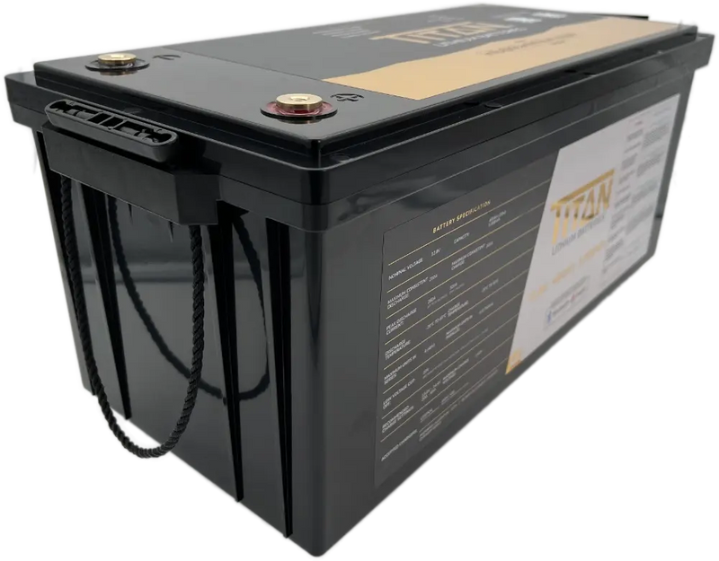 TITAN 460Ah 12V Lithium Leisure Battery – Mega-Capacity for Motorhome, Marine, Home Storage & Off-Grid - C & M Navigation Systems 