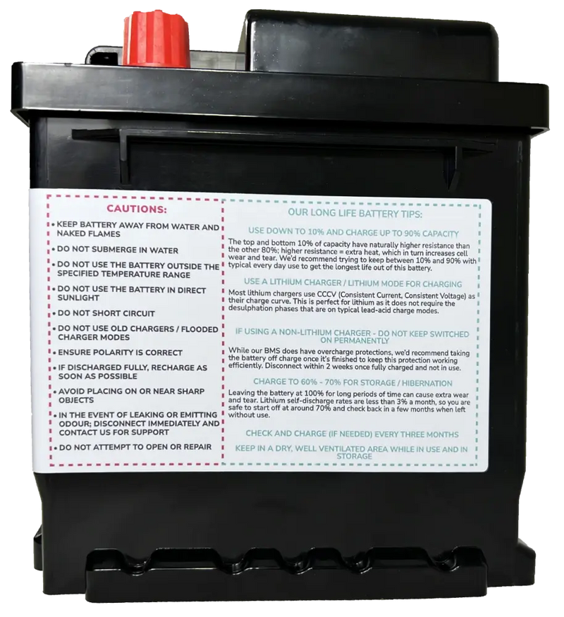 TITAN 12V 80Ah Lithium Battery - C & M Navigation Systems 