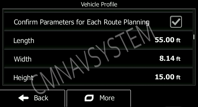 9" CMNAV PRO Camper Plus (Bluetooth Phone Calls Supported) - C & M Navigation Systems 