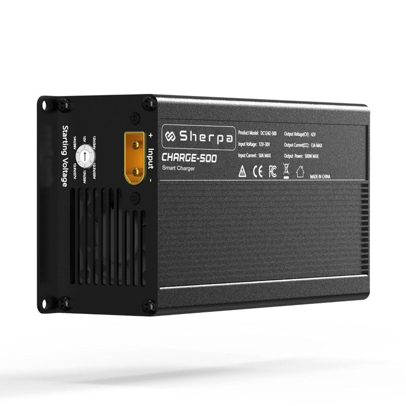 Sherpa CHARGE-500 Smart Charger - C & M Navigation Systems 