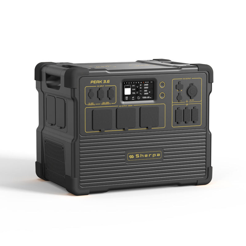 Sherpa PEAK 3.6 & SunFold 300 & CHARGE 500 - C & M Navigation Systems 