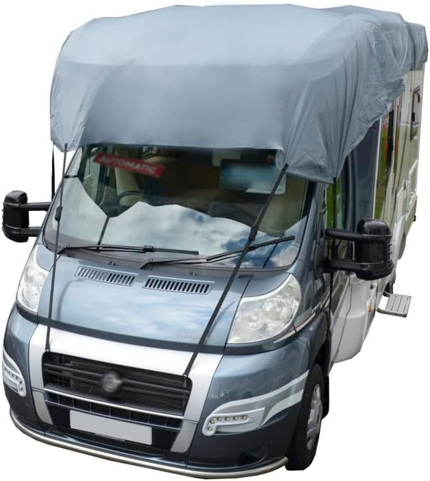 UK Custom Covers MTC913GREY Motorhome Top Roof Cover Waterproof Heavy Duty Grey - Sizes 5.7-8.5m (Select In Advert) - C & M Navigation Systems 