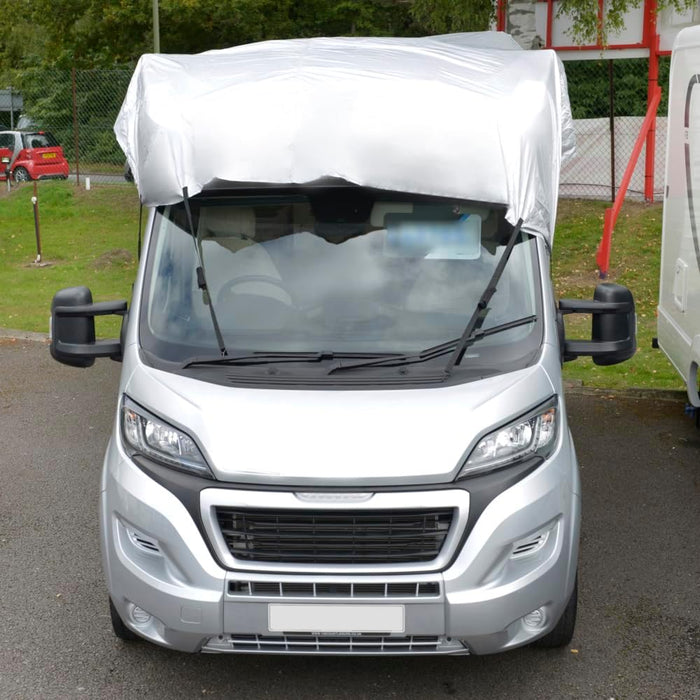 UK Custom Covers MTC913GREY Motorhome Top Roof Cover Waterproof Heavy Duty Grey - Sizes 5.7-8.5m (Select In Advert) - C & M Navigation Systems 