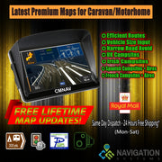 7" CMNAV STARTER Camper (128 RAM) - 2020 EU + UK Maps and Premium POIs - C & M Navigation Systems 