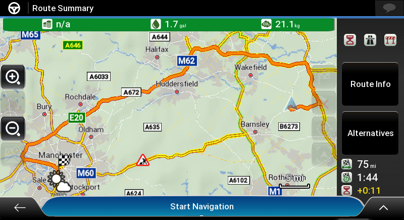 7" CMNAV TRAFFIC Camper with LIVE TRAFFIC (512mb RAM) - 2020 EU + UK Maps and Premium POIs ANDROID WIFI, NETFLIX - C & M Navigation Systems 