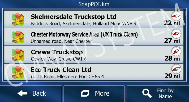 7" CMNAV ADVANCED Truck (256 mb RAM) - 2020 EU + UK Maps and Premium POIs - C & M Navigation Systems 