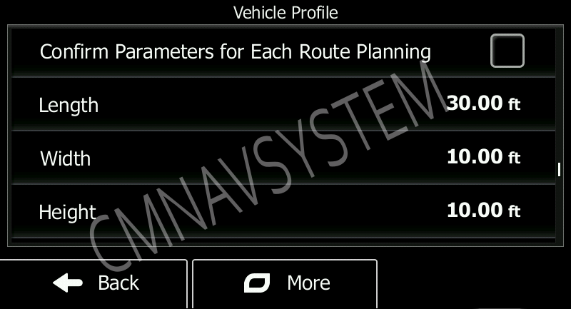 7" CMNAV ADVANCED Camper (256 RAM) - 2020 EU + UK Maps and Premium POIs - C & M Navigation Systems 
